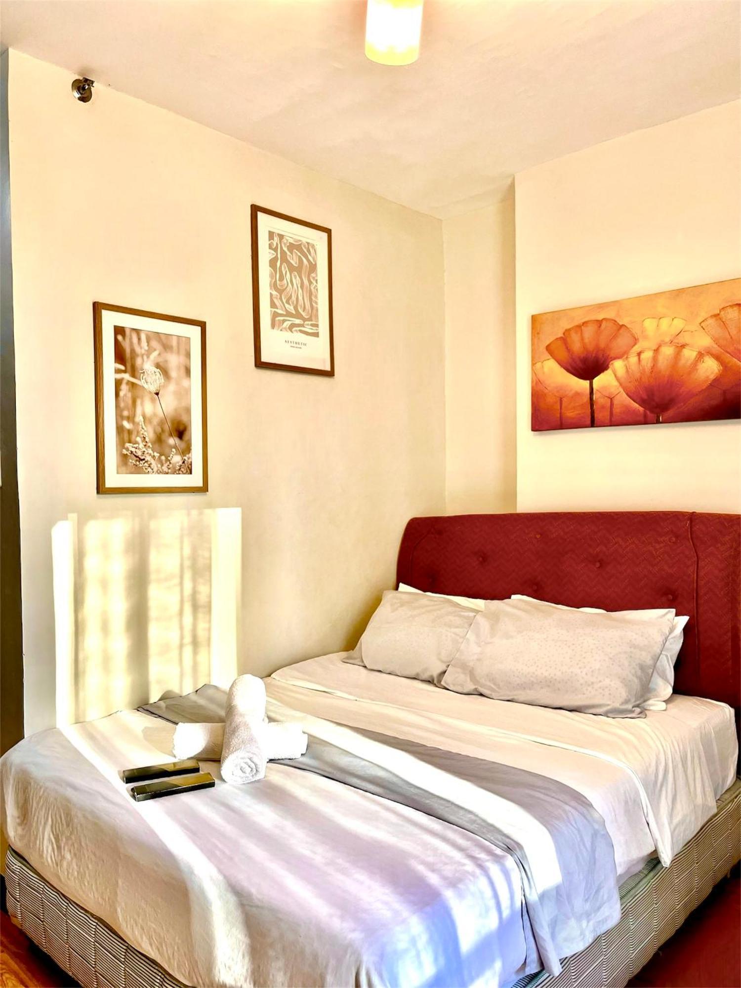 Cozy With Balcony In Mesaverte Near Sm Downtown 4pax Max With Free Pool & Netflix